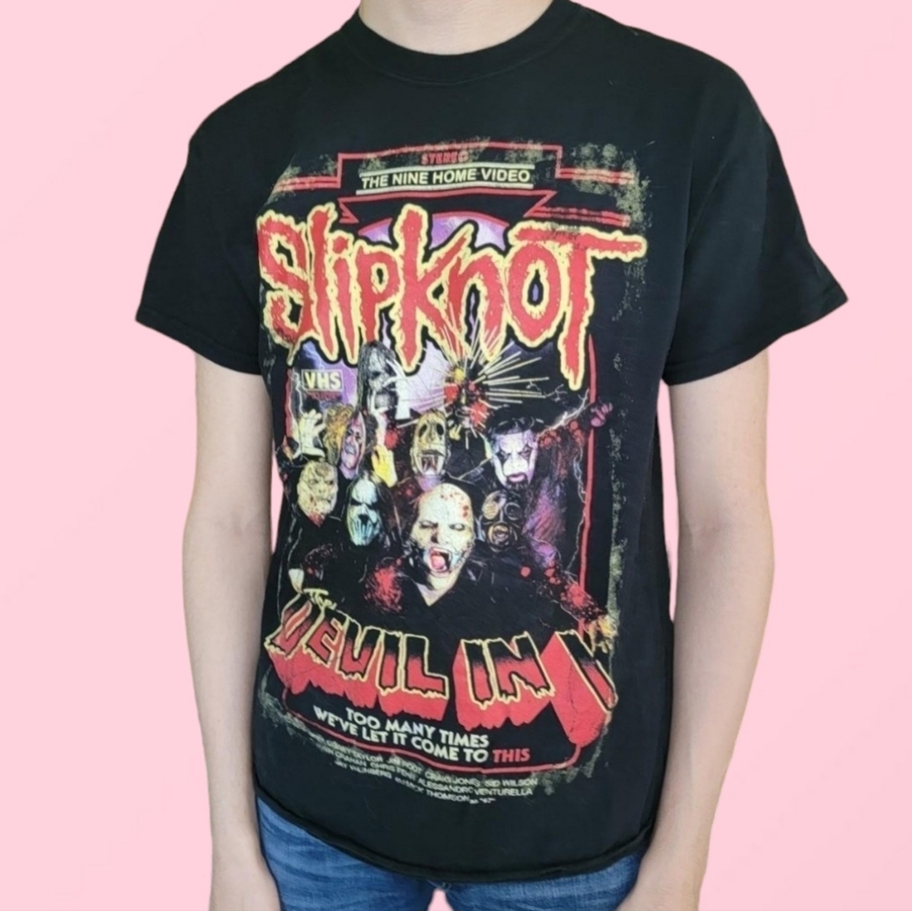 Devil In I Slipknot Unisex T-Shirt (M)